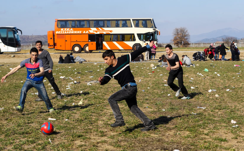 football europe migrants